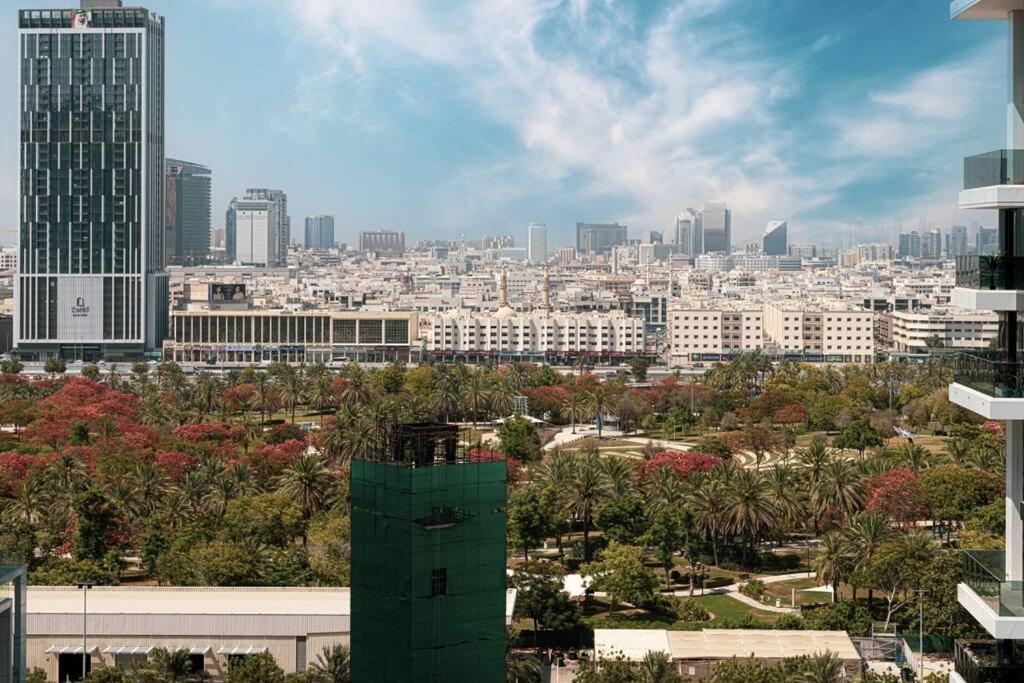 Апартаменты Chic 2 Bed Near Trade Centre With 5 Star Amenities Дубай Экстерьер фото